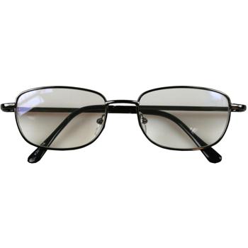 Lesebrille mit Titanrahmen – Ideale Sehhilfe für scharfes Lesen zu Hause & unterwegs – +1.5 Dioptrien, schwarz, komfortabel mit Nasenpads