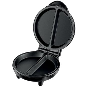 Preview: Omelettebereiter für jeden Tag: 750W, schwarz, LED, Antihaft - für Frühstück, Snacks, gesunde Mahlzeiten - Schnelle Zubereitung, vielseitig einsetzbar