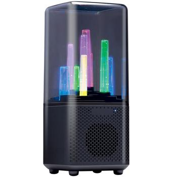 Tragbarer Party-Lautsprecher mit RGB-Licht, 22cm – Bluetooth, TF-Karte, USB & AUX, mobiler Sound für Partys & Events
