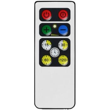 Preview: LED Lichtleiste, warmweiss, dimmbar, Batteriebetrieb, mit Timer, 21,5 x 5 cm, auch ohne Bohren sofort verwendbar