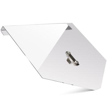 Preview: Zuverlässiges Marder-Abwehr-Schild für Dachrinnen & Fallrohre, sicherer Kletterschutz vor Mardern und Waschbären