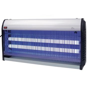 Preview: Profi UV-Insektenvernichter, 45W, 2 UV-Röhren: Bis 150m², chemiefrei, Stellen/Hängen, für insektenfreie Bereiche, leistungsstark und sicher