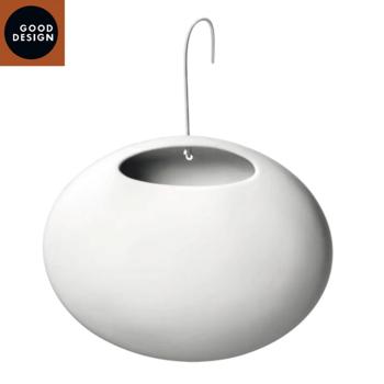 Preview: Design Heizkörper-Verdunster, Keramik, matt weiss, 420ml – Stilvoller Wasserverdunster für ein optimales Raumklima