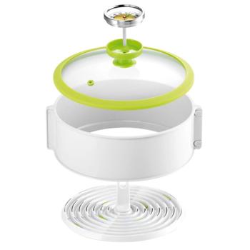 Preview: Robustes Einkoch-Set mit Thermometer, für 24cm Töpfe – 3 Jahre Hersteller-Garantie, zuverlässige Konservierung für jede Küche