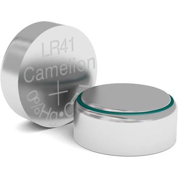 Preview: 10 Alkaline-Knopfzellen LR41/AG 3/LR736 - Quecksilber-frei, vielseitig für Uhren, Taschenrechner, Hörgeräte - 1.5V, Ø 7.9x3.6mm, 28 mAh