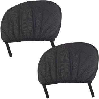 2er-Set Sonnenschutz für Auto-Seitenscheiben - Effektiver UV-Schutz Kinder-Mitfahrer - Hitze Insektenschutz - 100x53cm universell passend