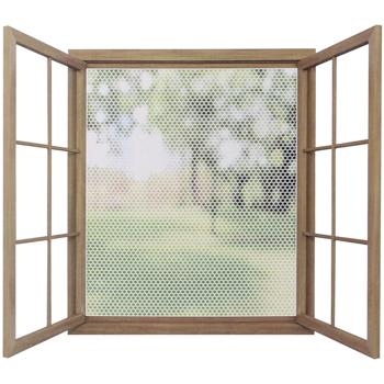 Fliegenschutzgitter für Fenster - effektiver Insektenschutz vor Mücken & Fliegen - zuschneidbar, weiss, 150x250cm - einfache Montage mit Klettband