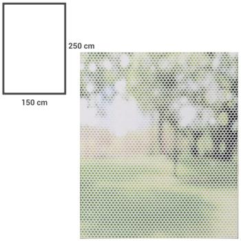 Preview: 4er-Set Fliegenschutzgitter für Fenster - Zuschneidbar, weiss, UV-beständig - Schutz vor Mücken, Fliegen & Spinnen - 150 x 250 cm mit Klettband