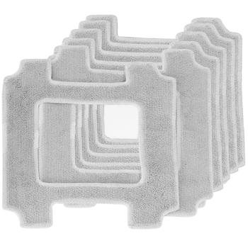 Ersatztücher für Fensterputzroboter CH8356 - 6er-Set für streifenfreie Sauberkeit - Wiederverwendbare Mikrofasertücher 21x0.2x21cm