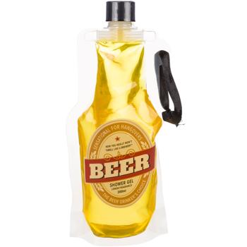 Duschgel Bierflasche 300 ml - lustiges Design mit Lemon-Duft - erfrischendes Duscherlebnis & Wellness-Auszeit für Männer - ideales Geschenk