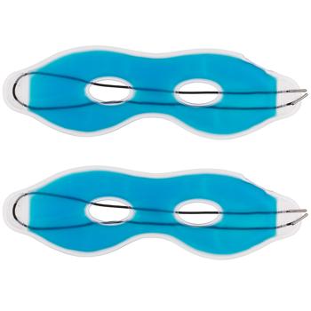 2er-Set kühlende Augenmaske mit Gelfüllung - Zur Kaltanwendung für Wellness & Entspannung - Optimaler Frischekick am Morgen für strahlende Augen