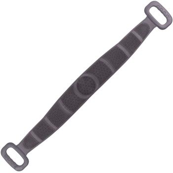 Preview: Wellness Rückenbürste mit 2 Griffen, grau, wohltuende Massage & sanfte Reinigung für Ihre Haut - entspanntes Duscherlebnis