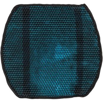 Preview: 2er-Set Selbstkühlendes Kühlkissen, schwarz/blau: zuverlässige Kühlauflage ohne Vorkühlung - schnelle Hilfe an heissen Sommertagen