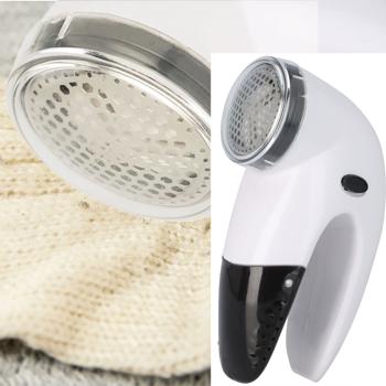 Fusselentferner mit Auffangbehälter - Elektrischer Textilrasierer für Pullover & Decken - Batteriebetrieben - Sicher & Effektiv für alle Textilien