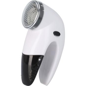 Preview: 2er-Set Fusselentferner - Textilrasierer für Kleidung & Polster - Batteriebetrieben - Metall-Netz - 14.5x0.8x5.5cm