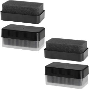 Schuhpflege-Schwämme, 4 Stück, effektive Reinigung und Pflege, für alle Schuhmaterialien, Glanz für Ihre Schuhe oder Möbel