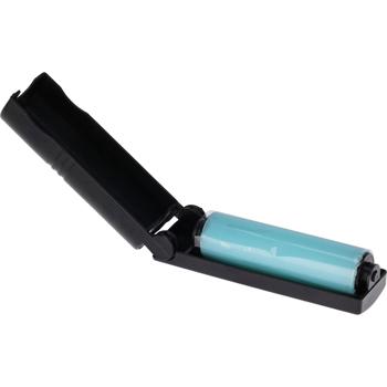 Mini Fusselroller-Box - abwaschbar, wiederverwendbar, umweltfreundlich - entfernt Fussel, Haare, Staub von Kleidung, Möbeln, Bettwaren - reisetauglich (Ø 3x10 cm)