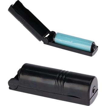 Preview: 2er-Set Mini Fusselroller-Box - abwaschbar, wiederverwendbar & umweltfreundlich - ideal für Textilien, Möbel & unterwegs (Ø 3x10cm)