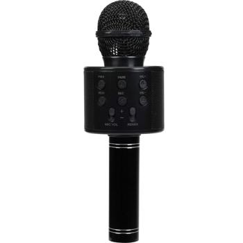 Preview: Karaoke-Mikrofon mit eingebautem Lautsprecher, schwarz