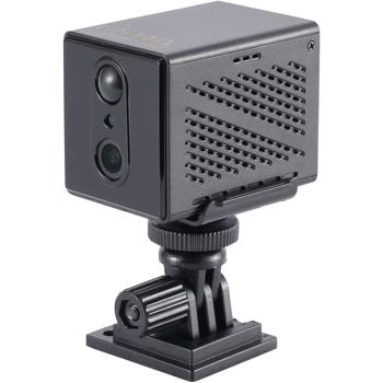 Preview: Mobile WLAN Mini Überwachungskamera 2304 x 1296: Mit App-Fernzugriff – Ein smartes Sicherheitssystem für Zuhause, Büro & Reisen