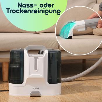 Preview: Leistungsstarker Premium Waschsauger (450W, 11kPa): Tiefenreinigung für Polster, Autositze & Textilien, effektiv gegen Flecken & Gerüche