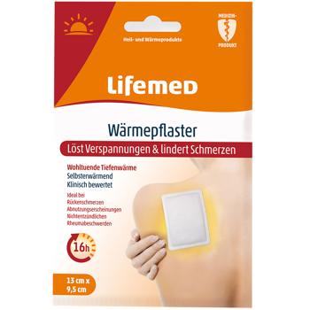 XL Wärmepflaster weiss - 16h Tiefenwärme für gezielte Muskelentspannung - bei Muskelkater Nacken- & Rückenschmerzen - 13x9.5cm selbstklebend
