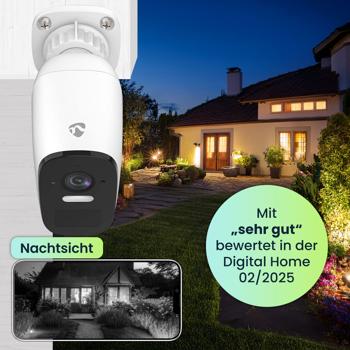 Preview: SmartLife Überwachungskamera - 4MP Quad HD - 120° Weitwinkel - inkl. 3W Solarpanel - WLAN - Farb-Nachtsicht - IP66 - Akkubetrieben - Alexa/Google Assistant