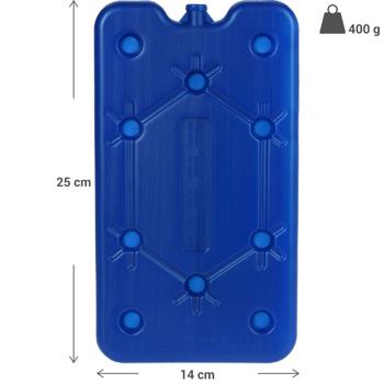 Preview: Kühltasche 20 Liter mit Schultergurt und Tragegriff (blau) inkl. 400ml Kühlakku - Ideal für Picknick, Arbeit & Ausflug - Hält Getränke & Essen zuverlässig kühl - Praktisch & leicht