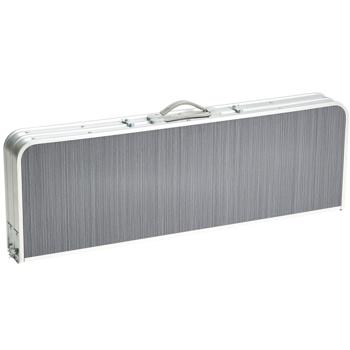 Preview: Stabiler Campingtisch mit 2 Bänken – für 4 Personen, wetterfestes Alu-MDF, einfach klappbar & transportabel als Koffer 