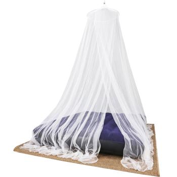 XXL Moskitonetz für Doppelbetten – Zuverlässiger Mückenschutz & erholsamer Schlaf – Engmaschig, Ø 12,5m, 2,5m Höhe – Einfache Deckenmontage