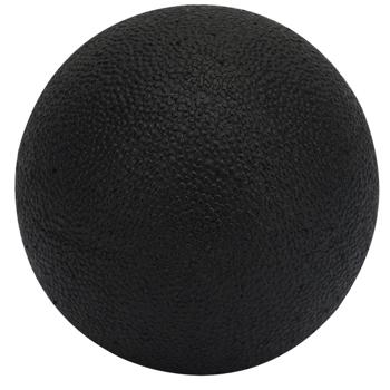 Preview: Punktueller Massage-Ball, 8 cm, schwarz – Faszientrainer für effektive Schmerzlinderung & Tiefenentspannung
