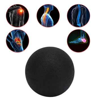 Punktueller Massage-Ball, 8 cm, schwarz – Faszientrainer für effektive Schmerzlinderung & Tiefenentspannung