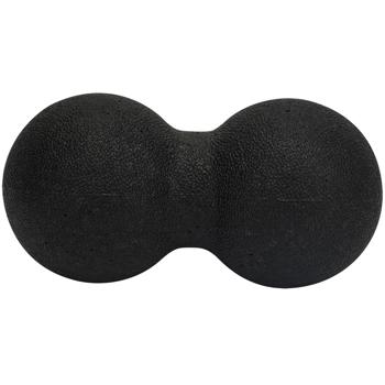 Preview: Faszienmassageball Duo (12 cm, schwarz): Punktuelle Massage für Nacken, Rücken & mehr. Einfache Anwendung für effektive Entspannung