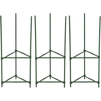 3er-Set Stabile Pflanzenstütze, dreieckig, 78 cm, für Kletterpflanzen & Rankgewächse, ideal für Garten, Balkon & Zimmerpflanzen