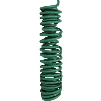 Preview: 2er-Set Blumendraht Soft 10m - Pflanzenfixierung, Zaunbau, Basteln - Robuster, witterungsbeständiger Eisendraht Ø 1mm mit PE-Schaumüberzug - Grün