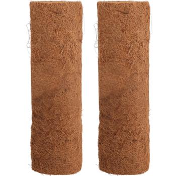 Preview: 2er-Set Kokos Pflanzenschutzmatte (150x50cm): Effektiver Schutz vor Unkraut, Frost & Austrocknung, umweltfreundlich & ideal für Beete, Töpfe & Hochbeete