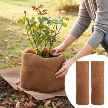 2er-Set Kokos Pflanzenschutzmatte (150x50cm): Effektiver Schutz vor Unkraut, Frost & Austrocknung, umweltfreundlich & ideal für Beete, Töpfe & Hochbeete