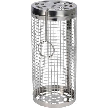 Preview: Grillmeister-Set mit Grillkorb & Grillbesteck: Ihre Helfer für die nächste Gartenparty oder das nächste Camping-Abenteuer