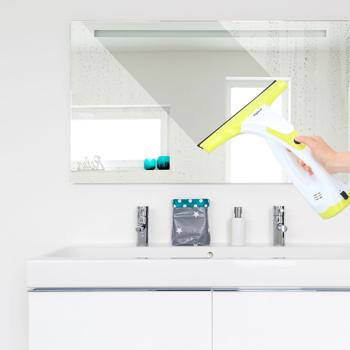 Preview: Elektrischer Fensterabzieher mit Akku, 28cm: Schnelle & streifenfreie Scheibenreinigung, für Fenster & glatte Flächen, Zeitsparende Lösung