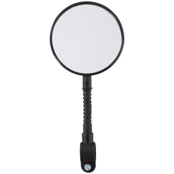 Universal Velo-Rückspiegel schwarz - Erhöht Sicherheit & Sichtbarkeit im Strassenverkehr - Robuster Metall/Kunststoff, einfache Montage