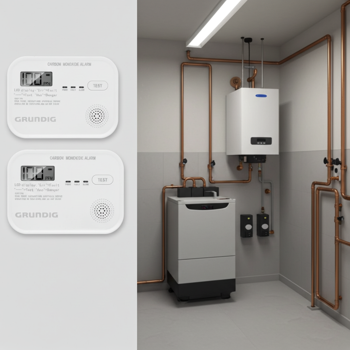 2er-Set Zertifizierter Kohlenmonoxid-Melder mit LCD-Display, 85dB Alarm – EN 50291 geprüft, zuverlässiger Schutz