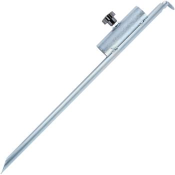 Preview: 2er-Set Sonnenschirmständer Erdspiess Metall - Sicherer Halt für Sonnenschirme, wetterfest, rostfrei - Für Ø 2.5-3.5 cm Stangen, 50cm lang
