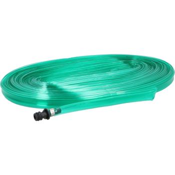 Sprinklerschlauch 30m - Anschlussfertig für Beet & Heckenbewässerung - Grüner Schlauchregner für wassersparende & schonende Bewässerung