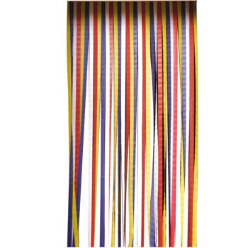 Preview: 2er Set Effektiver Insektenschutz Streifenvorhang, bunt, ca. 210 x 90 cm, Türvorhang zum Fliegenschutz