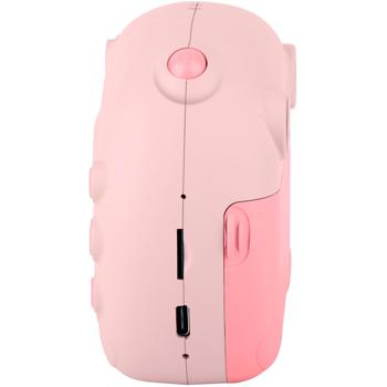 Preview: Sofortbildkamera 12 MP rosa - mit Sofortdruck & Videofunktion 1080p - inkl. 2 Rollen Druckpapier, Micro-SD-Slot bis 32 GB, 5 Spiele