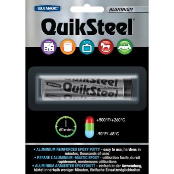 QuikSteel Epoxid-Knetmasse, 56,8g – Universalreparatur für Metalle, Kunststoffe, Glas & Keramik, starke & dauerhafte Verbindung