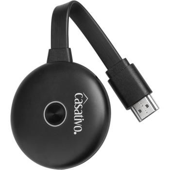 Preview: WLAN HDMI 4K Streaming-Empfänger Dongle, Drahtloser SmartMedia Player, AirPlay, DLNA, Miracast, iOS, MacOS, Airplay, Android, für TV, Monitor, Beamer