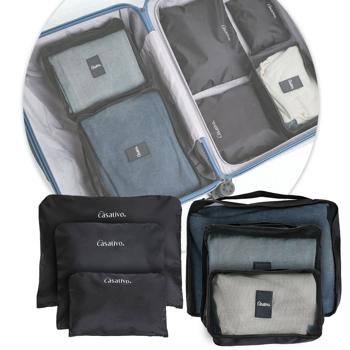 Vielseitige Organizer-Taschen (6er-Set) für Koffer, Rucksack & Reisetasche: Für strukturiertes Packen, kompakt, leicht & ideal für Reisen