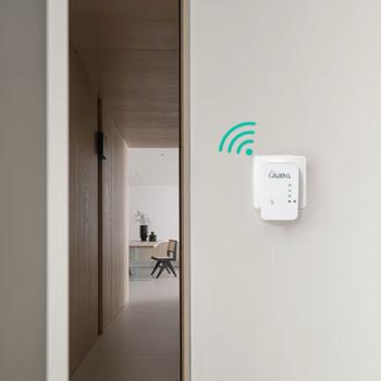 Preview: 2er-Set Mini-WLAN-Repeater mit WPS-Funktion, 300 Mbit/s, LAN-Anschluss & 2,4 GHz, Verstärkt das WLAN-Signal & erweitert die Reichweite