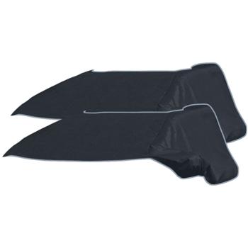 Preview: 2er-Set Autoscheibenabdeckung mit Seitenscheibenschutz - Magnet-Befestigung 270x94cm - Windschutzscheibe, Spiegel, Schloss - Nie wieder Kratzen